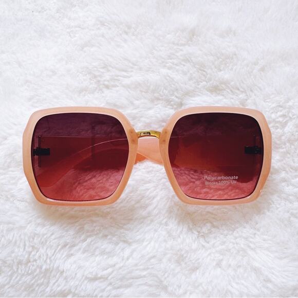 Stylens Accessories - Layla Pink Sleek Square Sunglasses